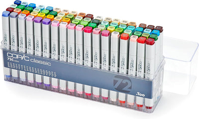 COPIC CLASSIC ALCOHOL MARKER SET OF 72 C