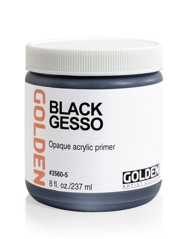 GOLDEN BLACK GESSO (0003560-5) 236 ML