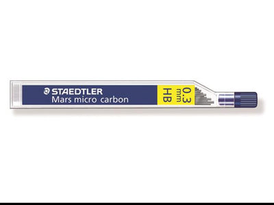 STAEDTLER MARS MICRO CARBON LEADS 0.3 MM HB