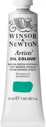 WINSOR & NEWTON ARTIST OIL COLOUR 37 ML WINSOR GREEN PHTHALO S2 (720)
