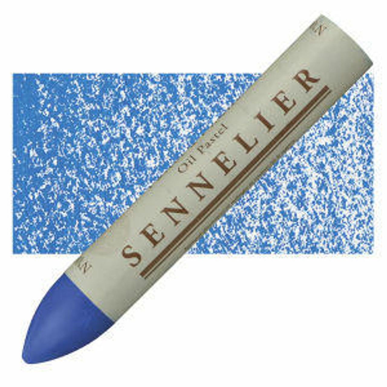 Sennelier Oil Pastel Stick - Azure Blue, Artist Quality Creamy Pastel For Drawing & Painting