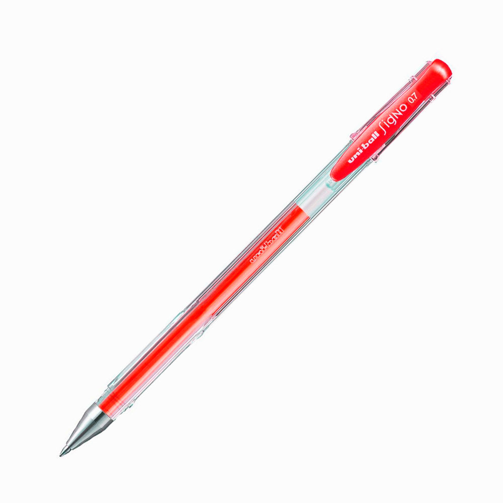 UNIBALL GEL PEN MM FLUORSCENT RED