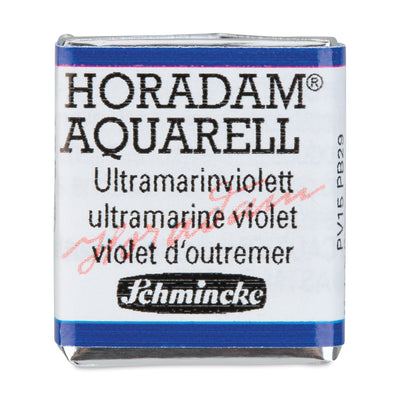SCHMINCKE HORADAM AQUARELL HALF PAN SR 2 ULTRAMARINE VIOLET 1 PC (14495)