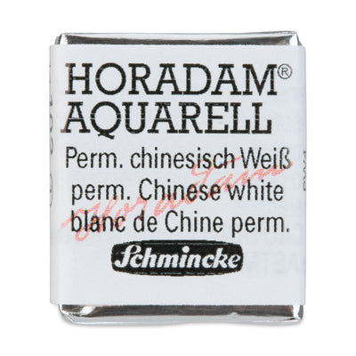 SCHMINCKE HORADAM AQUARELL HALF PAN SR 1 PERMANENT CHINESE WHITE 1 PC (14102)