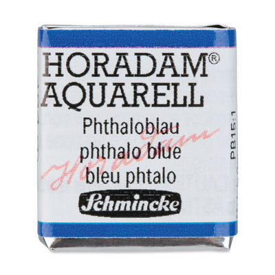 SCHMINCKE HORADAM AQUARELL HALF PAN SR 1 PHTHALO BLUE 1 PC (14484)