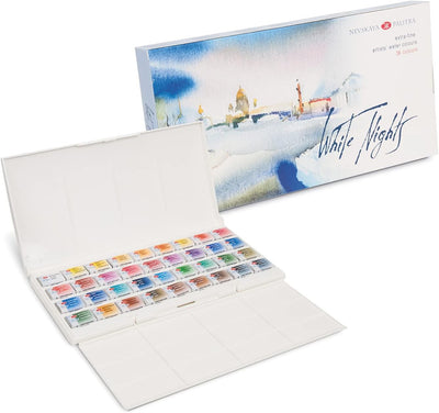 WHITE NIGHTS WATER COLOUR PANS SET OF 36 (1942258)