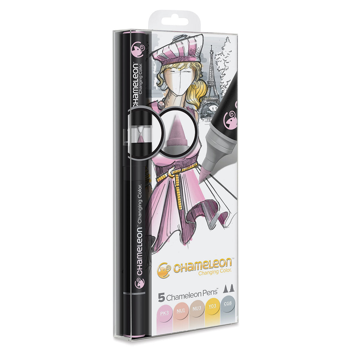 CHAMELEON ALCOHOL MARKER ASSORTED COLOURS SET OF (CT0501)