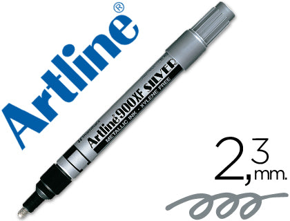 ARTLINE METALLIC MARKER SILVER MM (EK-900XF)