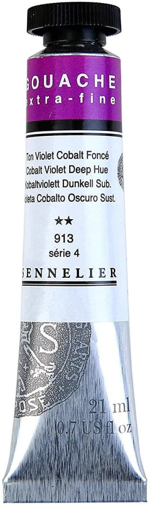 SENNELIER XTRA FINE GOUACHE COLOUR 21 ML SR 4 COBALT VIOLET DEEP  (N130511.913)