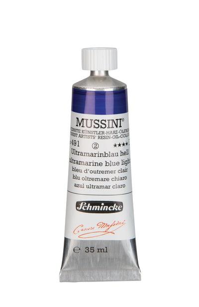 Schmincke Mussini Oil Colour 35 ML SR 2 Ultramarine Blue Light (491)