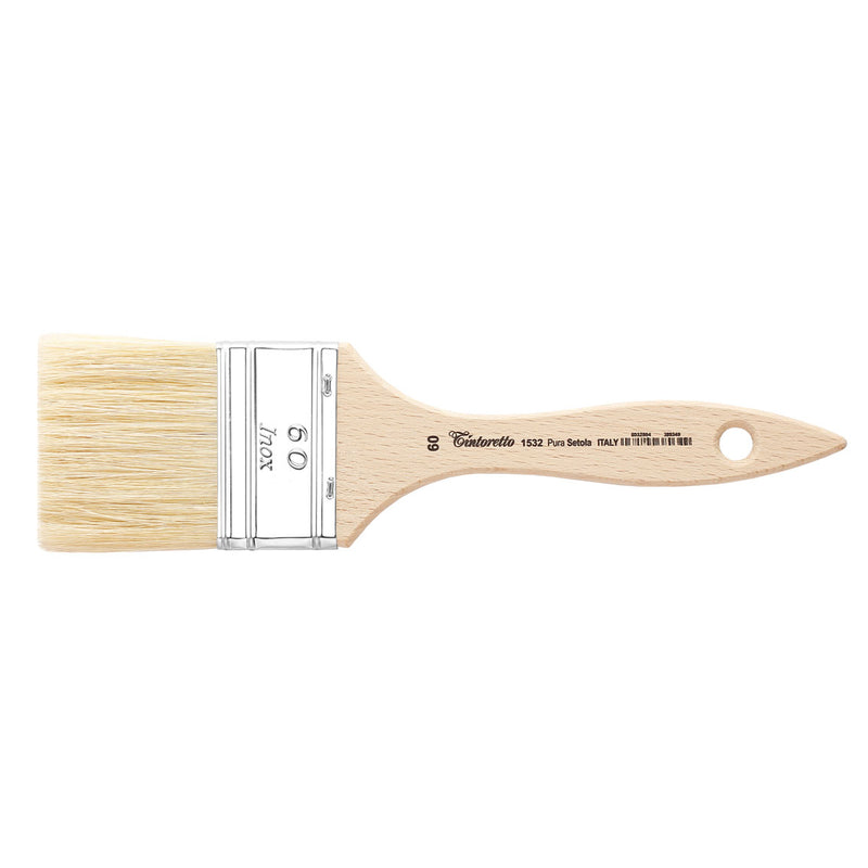 TINTORETTO  SR 1532 LONG HAIR MOTTLER WHITE BRISTLE NO 60