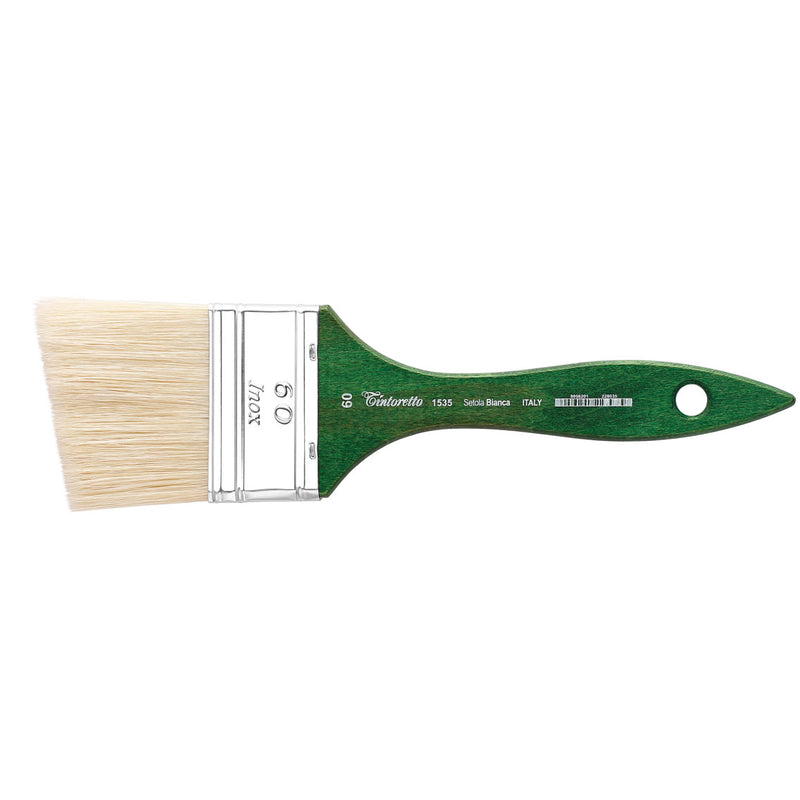 TINTORETTO  SR 1535 ANGULAR MOTTLER WHITE BRISTLE NO 60