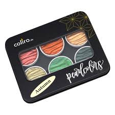 COLIRO PEARLS AUTUMN WATER COLOR PANS C800 SET OF 6 (C800)