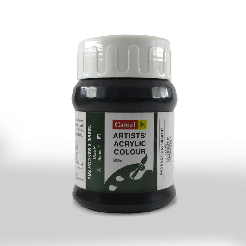 CAMLIN ARTIST ACRYLIC 500 ML SR 1 HOOKERS GREEN 192
