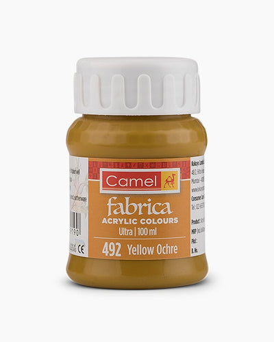 CAMLIN FABRICA ULTRA ACRYLIC COLOUR 100 ML YELLOW OCHRE