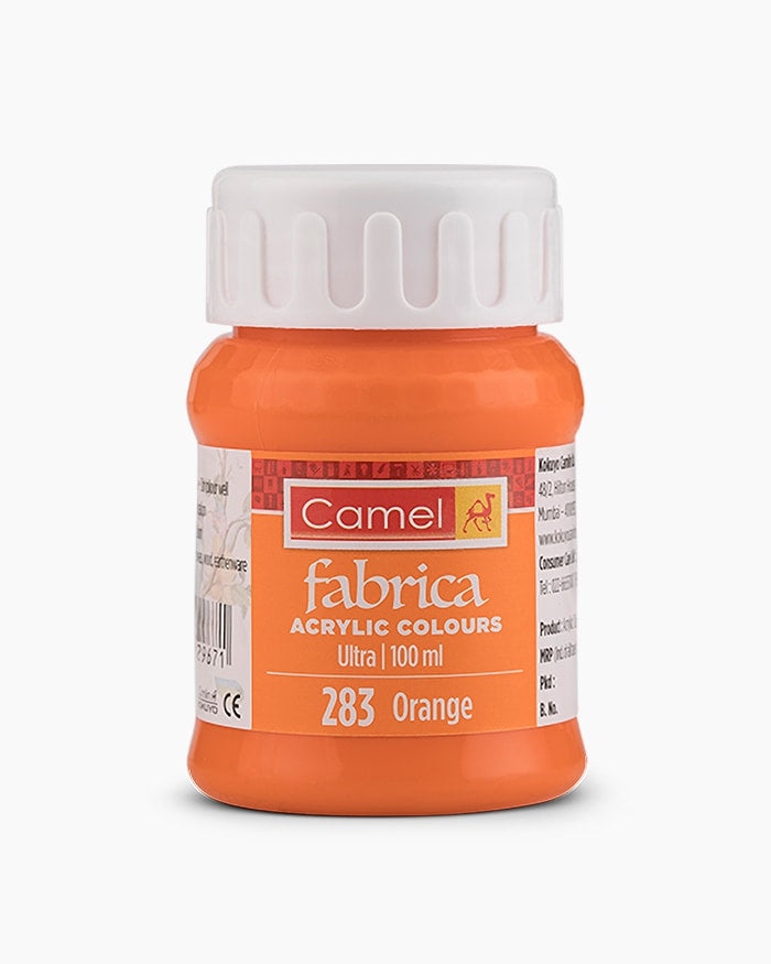 CAMLIN FABRICA ULTRA ACRYLIC COLOUR 100 ML ORANGE