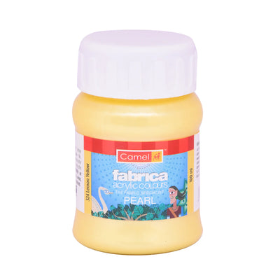 CAMLIN FABRICA PEARL ACRYLIC COLOUR 100 ML LEMON YELLOW