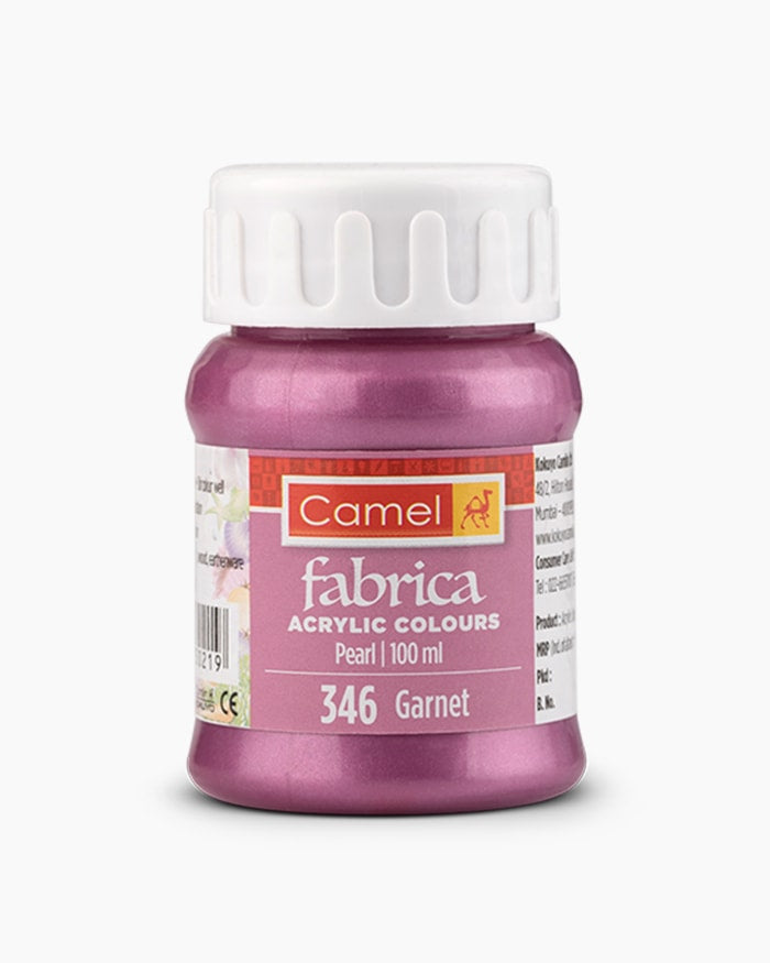 CAMLIN FABRICA PEARL ACRYLIC COLOUR 100 ML GARNET
