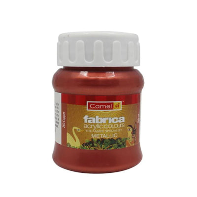CAMLIN FABRICA METALLIC ACRYLIC COLOUR 100 ML COPPER