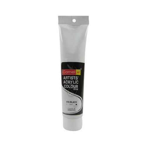 CAMLIN ARTIST ACRYLIC 120 ML SR 1 BLACK 016