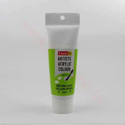 CAMLIN ARTIST ACRYLIC 40 ML SR 2 BRILLIANT YELLOW GREEN 026