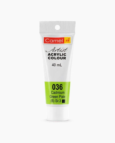 CAMLIN ARTIST ACRYLIC 40 ML SR 1 CADMIUM GREEN PALE 036