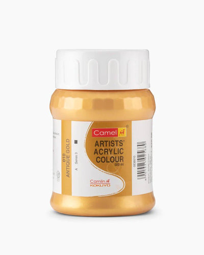 CAMLIN ARTIST ACRYLIC 500 ML SR 2 ANTIQUE GOLD 010