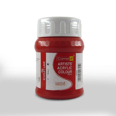 CAMLIN ARTIST ACRYLIC 500 ML SR 3 SCARLET LAKE 394
