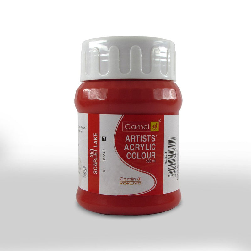CAMLIN ARTIST ACRYLIC 500 ML SR 3 SCARLET LAKE 394