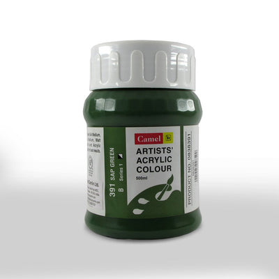 CAMLIN ARTIST ACRYLIC 500 ML SR 1 SAP GREEN 391