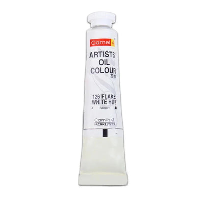 CAMLIN ARTIST OIL COLOUR 20 ML SR 1 FLAKE WHITE HUE (111126)
