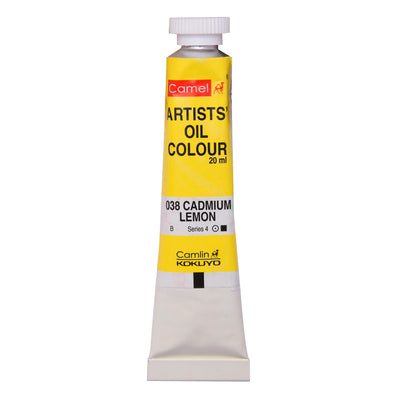 CAMLIN ARTIST OIL COLOUR 20 ML SR 4 CADMIUM LEMON (111038)