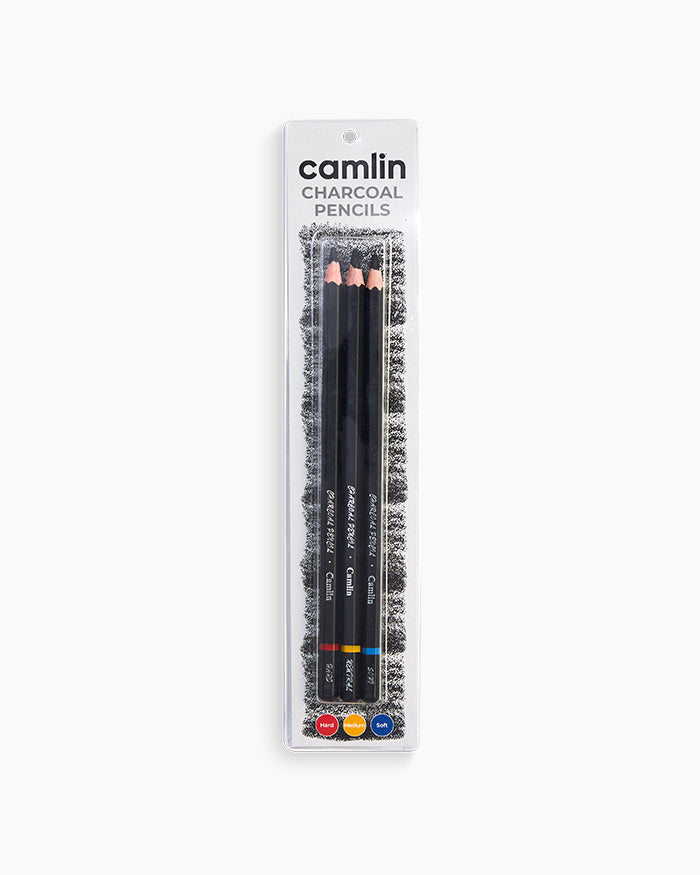 CAMEL CHARCOAL PENCIL SET OF 3 (7000954)