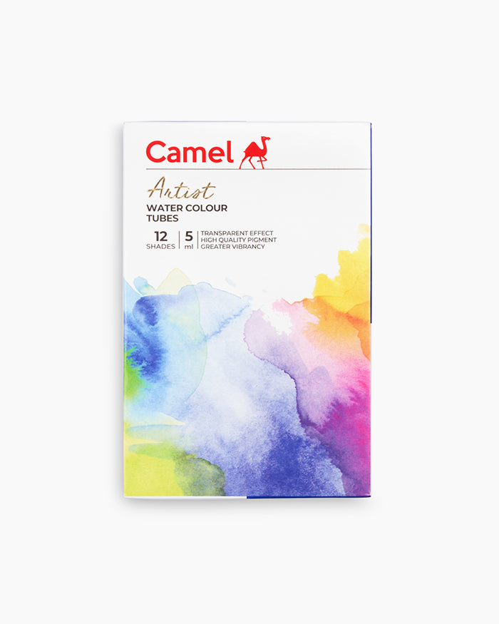 CAMEL ARTIST WATER COLOUR SET 12 x 5 ML (1304731)