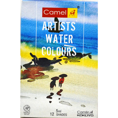 CAMLIN ARTIST WATER COLOUR SET 12 x 5 ML (1304731)