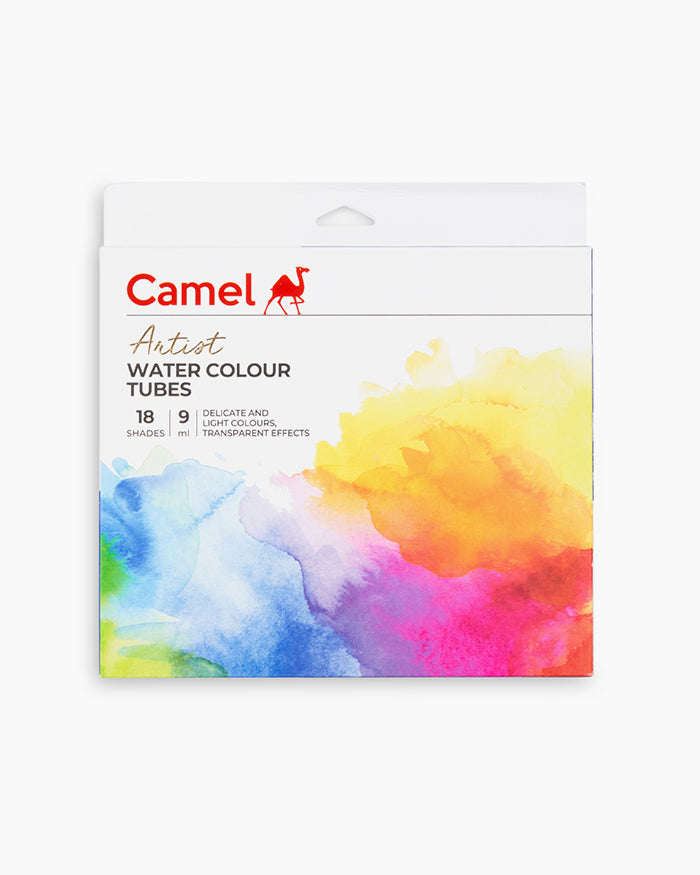CAMEL ARTIST WATER COLOUR SET 18 x 9 ML (1305732)