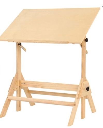 STUDIO EASEL WITH DRAWING BOARD