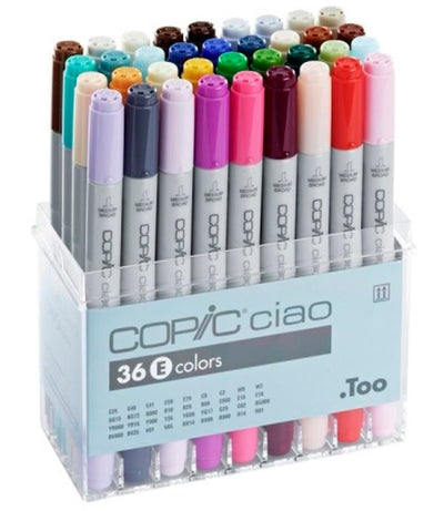 COPIC CIAO MARKER SET OF 36 E