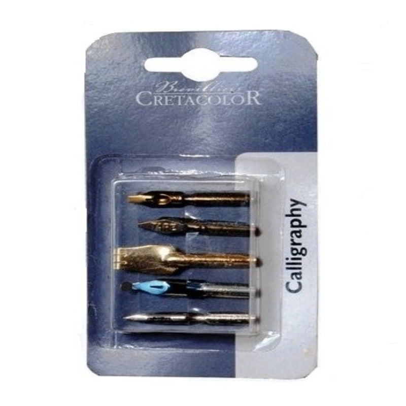 CRETACOLOR CALLIGRAPHY NIBS SET OF 5 (431 10)