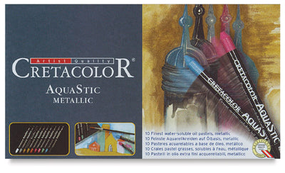 CRETACOLOR AQUASTIC METALLIC SET OF 10 (450 11)