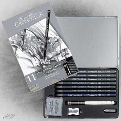 CRETACOLOR MONOLITH PENCIL SET OF 11 (204 30)
