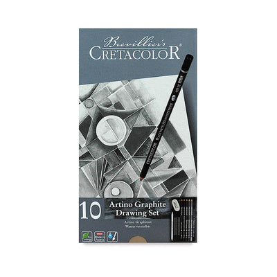 CRETACOLOR ARTINO GRAPHITE SET OF 10 (400 21)