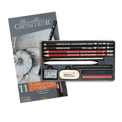 CRETACOLOR TEACHERS CHOICE PENCIL BEGINNER ART SET OF 12 (400 32)