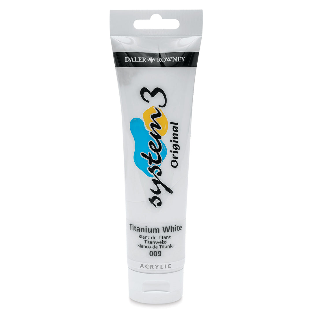 SYSTEM3 Acrylfarbe CAD Yellow – 500 Ml Tube Von Daler-Rowney – Kräftiges Gelb Für Künstler & Hobby-Maler