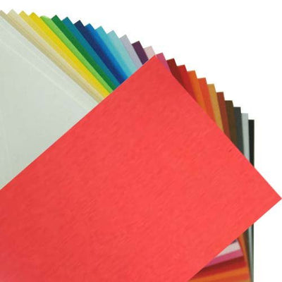 FABRIANO ELLE ERRE PACK OF 9-ARANCIO  220 GSM A4 (FEL4 C 08)