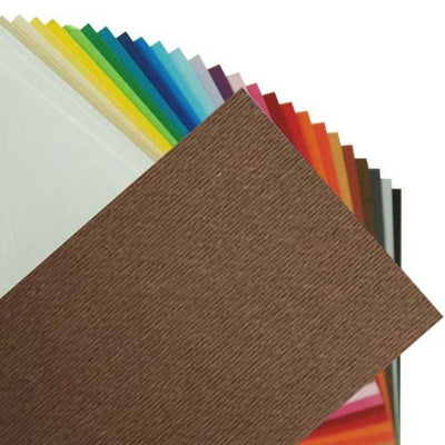 FABRIANO ELLE ERRE PACK OF 9-MARRONE  220 GSM A4 (FEL4 M 06)