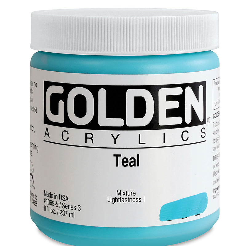 GOLDEN HEAVY BODY ACRYLIC 236 ML SR 3 TEAL 1369-5 (0001369-5)