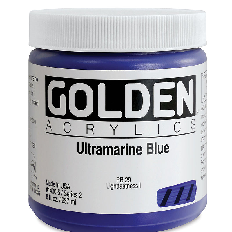 GOLDEN HEAVY BODY ACRYLIC 236 ML SR 2 ULTRAMARINE BLUE 1400-5 (0001400-5)