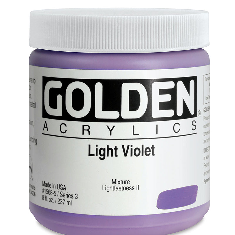 GOLDEN HEAVY BODY ACRYLIC 236 ML SR 3 LIGHT VIOLET 1568-5 (0001568-5)