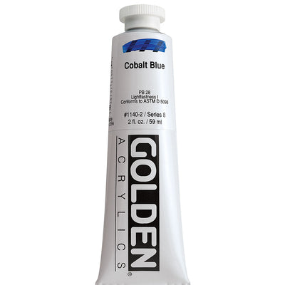 GOLDEN HEAVY BODY ACRYLIC 59 ML SR 8 COBALT BLUE 1140-2